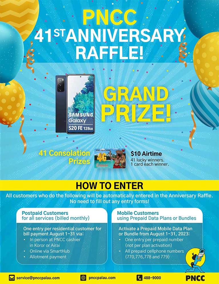 PNCC 41st Anniversary Raffle