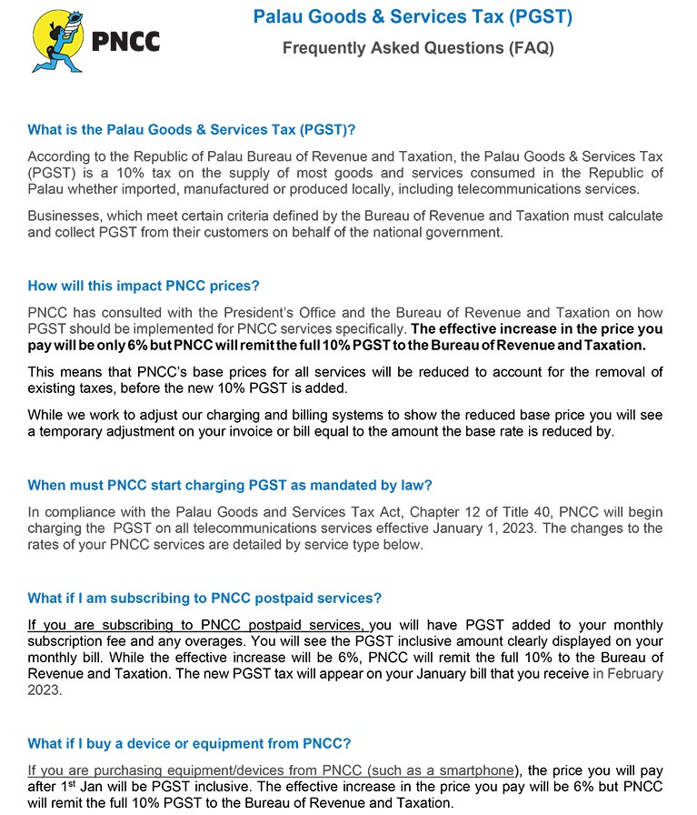 Pncc Faq Pgst 01